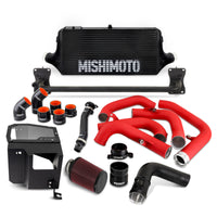 Thumbnail for Mishimoto 2022+ WRX Intercooler Kit W/ Intake BK Core WRD Pipes