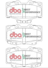 Thumbnail for DBA 95-04 Toyota Tacoma (6 Lug) Front SP Performance Brake Pads