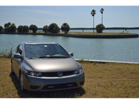 Thumbnail for Spyder Honda Civic 06-08 2Dr Projector Headlights LED Halo Black High H1 Low H1 PRO-YD-HC06-2D-HL-BK