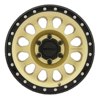 Thumbnail for Method MR315 17x8.5 0mm Offset 6x5.5 106.25mm CB Gold/Black Street Loc Wheel