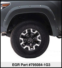 Thumbnail for EGR 16+ Toyota Tacoma w/Mudflap Bolt-On Look Color Match Fender Flares - Set - MagneticGray