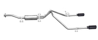 Thumbnail for Gibson 15-22 Chevrolet Colorado 2.5L-3.6L Cat-Back Dual Split Exhaust System - Black Elite