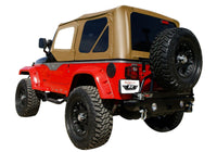 Thumbnail for Rampage 1997-2006 Jeep Wrangler(TJ) OEM Replacement Top - Spice Denim