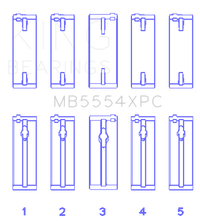 Thumbnail for King Toyota 3SGTE 16V 2.0L (Size STD) pMaxKote Performance Main Bearing Set