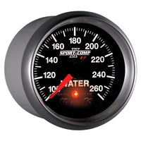 Thumbnail for Autometer Sport-Comp II 52.4mm 100-260 Deg F Water Temp Peak & Warn w/ Electronic Control Gauge
