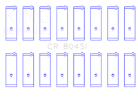 Thumbnail for King Ford 260CI/289CI/302 5.0L (Size 020) Windsor Connecting Rod Bearing Set