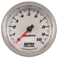 Thumbnail for Autometer Pro-Cycle Gauge Tachometer 3 3/8in 10K Rpm White