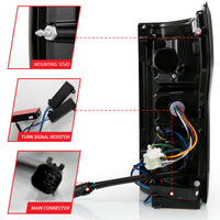 Thumbnail for ANZO 2018-2019 Ford F-150 LED Taillight Chrome (Red Light Bar) (w/ Sequential)