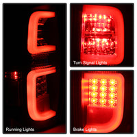Thumbnail for Spyder Toyota Tundra 2014-2016 Light Bar LED Tail Lights Black ALT-YD-TTU14-LED-BK