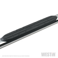Thumbnail for Westin Premier 4 Oval Nerf Step Bars 85 in - Stainless Steel