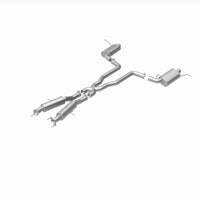 Thumbnail for MagnaFlow 12 Jeep Grand Cherokee V8 6.4L Dual Split Rear Exit Stainless Cat Back Performance Exhaust