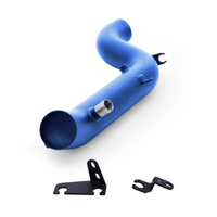 Thumbnail for Mishimoto 2016 Ford Focus RS 2.3L Performance Air Intake Kit - Wrinkle Nitrous Blue