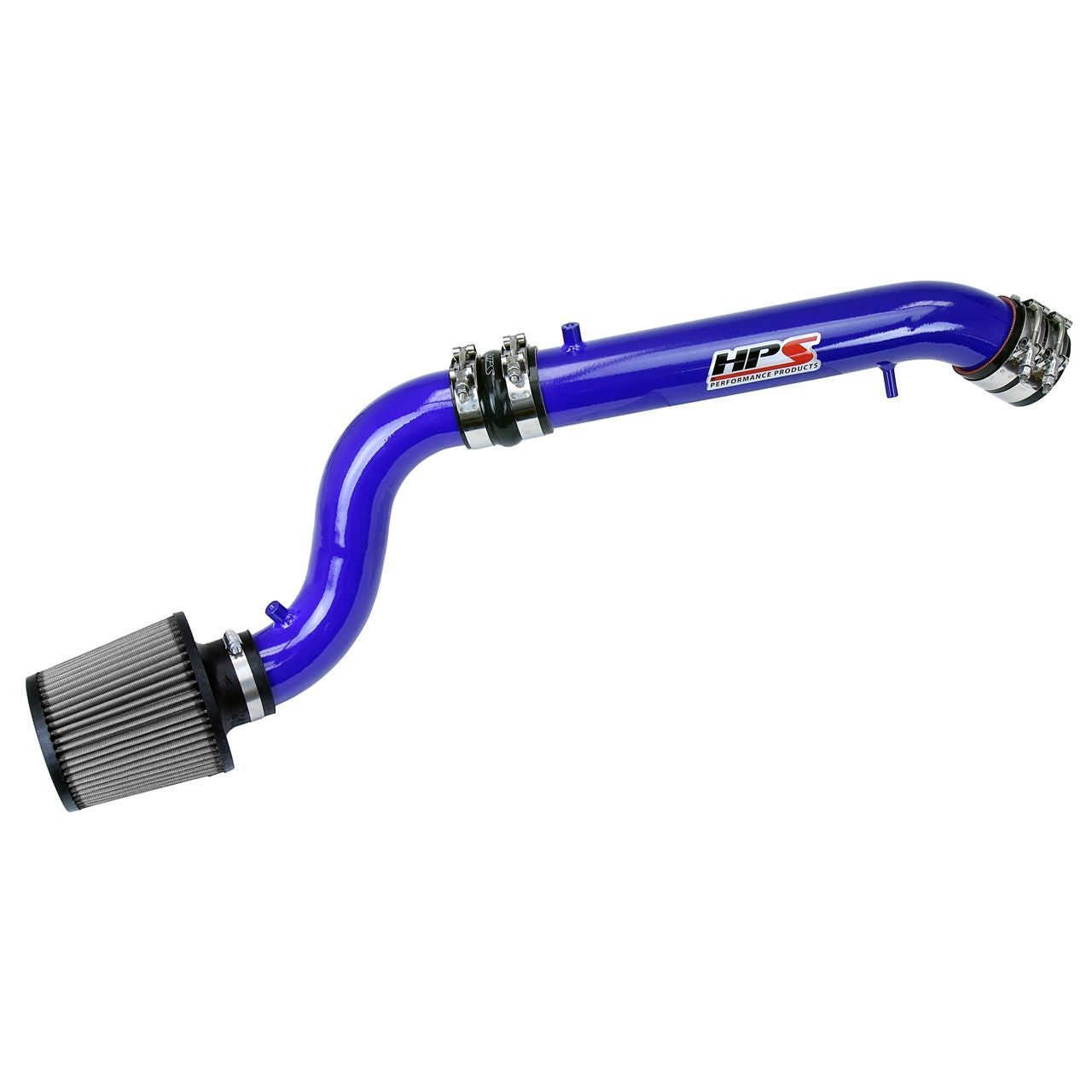 HPS Cold Air Intake Kit 92-95 Honda Civic SOHC D Series DOHC B Series, Converts to Shortram, Blue