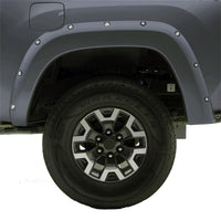 Thumbnail for EGR 16+ Toyota Tacoma w/Mudflap Bolt-On Look Color Match Fender Flares - Set - MagneticGray