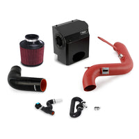 Thumbnail for Mishimoto 2016 Ford Fiesta ST 1.6L Performance Air Intake Kit - Wrinkle Red