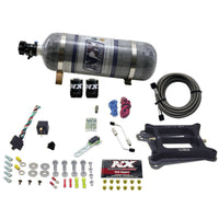 Thumbnail for Nitrous Express 4150 4-BBL/Gasoline Nitrous Kit (50-300HP) w/Composite Bottle