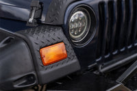 Thumbnail for Bushwacker 97-06 Jeep Wrangler Trail Armor Front Corners - Black