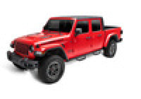Thumbnail for N-Fab Nerf Step 2019 Jeep Wrangler JT 4DR Truck Full Length - Tex. Black - 3in