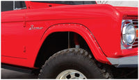 Thumbnail for Bushwacker 66-77 Ford Bronco Cutout Style Flares 2pc - Black