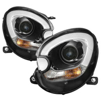 Thumbnail for Spyder Mini Cooper Countryman 11-15 Headlights - Halogen Model Only - Black PRO-YD-MCO11-DRL-BK