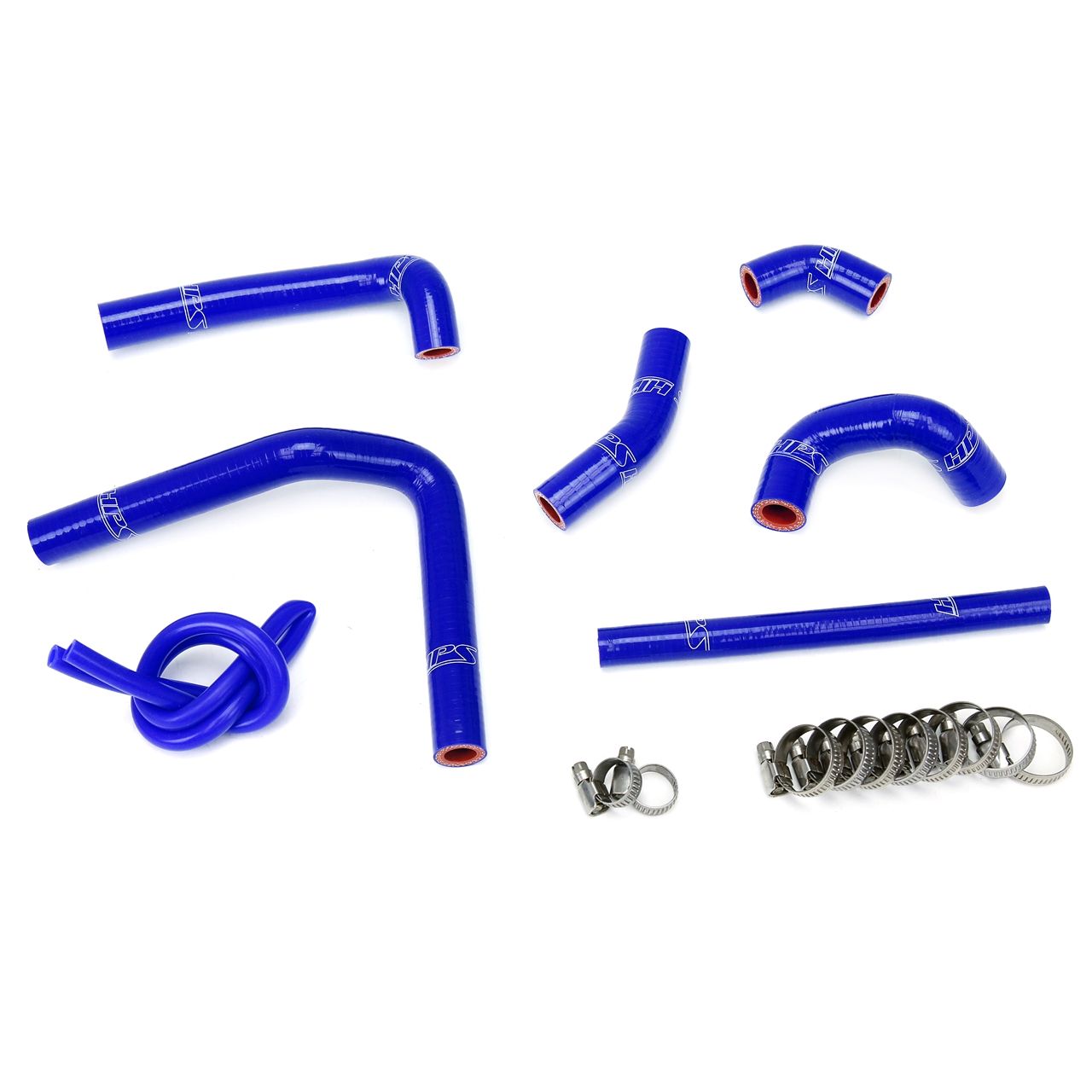 HPS Blue Reinforced Silicone Radiator Hose Kit Coolant for Honda 02-07 CR250R 2 Stroke