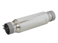 Thumbnail for aFe MACH Force-Xp 409 SS Resonator 3in. Inlet/Outlet / 4in. Diameter / 12in. Body / 16in. Length
