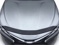 Thumbnail for AVS 18-19 Toyota Camry Aeroskin Low Profile Acrylic Hood Shield - Smoke