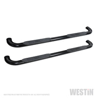 Thumbnail for Westin 2019 Chevrolet Silverado/Sierra 1500 Crew Cab Platinum 4 Oval Nerf Step Bars - Black