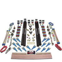 Thumbnail for Nitrous Express Shark Dual Stage /Gas 16 Nozzles (200-1200HP) 8 Solenoids Nitrous Kit w/o Bottle