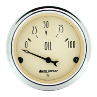 Thumbnail for Autometer Antique Beige 5-Gauge Kit 3-1/8in Electrical Speedometer 190KPH