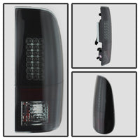 Thumbnail for Spyder Ford F150 side 97-03/F250 Super Duty 99-07 LED Tail Lights Blk Smke ALT-YD-FF15097-LED-BSM