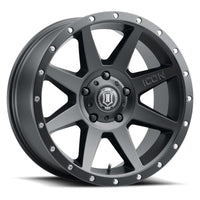 Thumbnail for ICON Rebound 20x9 5x150 16mm Offset 5.625in BS Satin Black Wheel