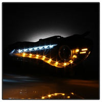 Thumbnail for Spyder Scion FRS 12-14 Projector Headlights DRL LED Black PRO-YD-SFRS12-BK