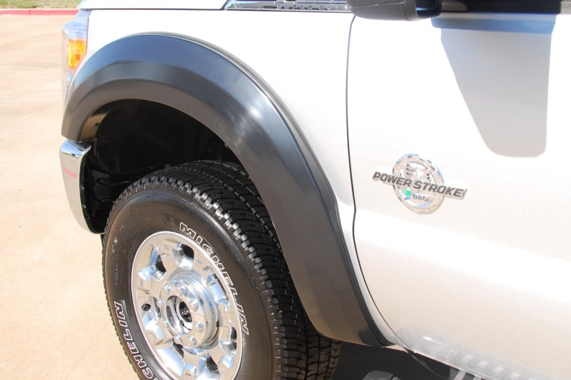 Lund 11-16 Ford F-250 Ex-Extrawide Style Textured Elite Series Fender Flares - Black (4 Pc.)