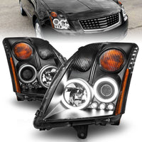 Thumbnail for ANZO 2007-2012 Nissan Sentra Projector Headlights Black