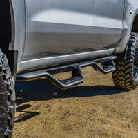 Thumbnail for Westin 19-22 Chevrolet Silverado / GMC Sierra Crew Cab Outlaw Nerf Step Bars