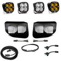 Thumbnail for Baja Designs Ford Super Duty (20-On) Fog Lights FPK Amber SAE/Sport DC Baja Designs w/Upfitter