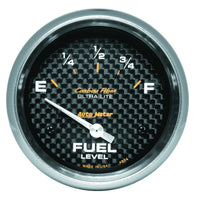 Thumbnail for AP 65+ GM 2-5/8in Fuel Level Carbon Fiber Electric Gauge Pod