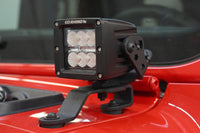 Thumbnail for Go Rhino 18-20 Jeep Wrangler JL/JLU/Gladiator JT Light Mount - 3in Cube