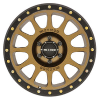 Thumbnail for Method MR305 NV 17x8.5 0mm Offset 6x5.5 108mm CB Method Bronze/Black Street Loc Wheel