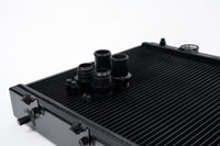 Thumbnail for CSF 92-00 Honda Civic w/K-Swap V3 Radiator - Black Finish