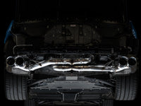 Thumbnail for AWE Tuning 2020 Chevrolet Corvette (C8) Track Edition Exhaust - Quad Chrome Silver Tips