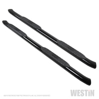 Thumbnail for Westin 2019 Chevrolet Silverado/Sierra 1500 Crew Cab Non LD PRO TRAXX 5 Oval Nerf Step Bars - Black