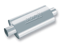 Thumbnail for Borla XR-1 Racing Sportsman 2 1/2 inch Outlet / 2 1/2 inch Inlet 16in Case Oval Muffler