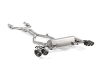 Thumbnail for Akrapovic 17-19 Alfa Romeo Giulia Quadrifoglio Evolution Link Pipe Set (Titanium)