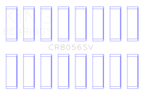 Thumbnail for King Ford 6.7 Power Stroke V8 Diesel (Size 0.25) Connecting Rod Bearing Set Sputter Replacement