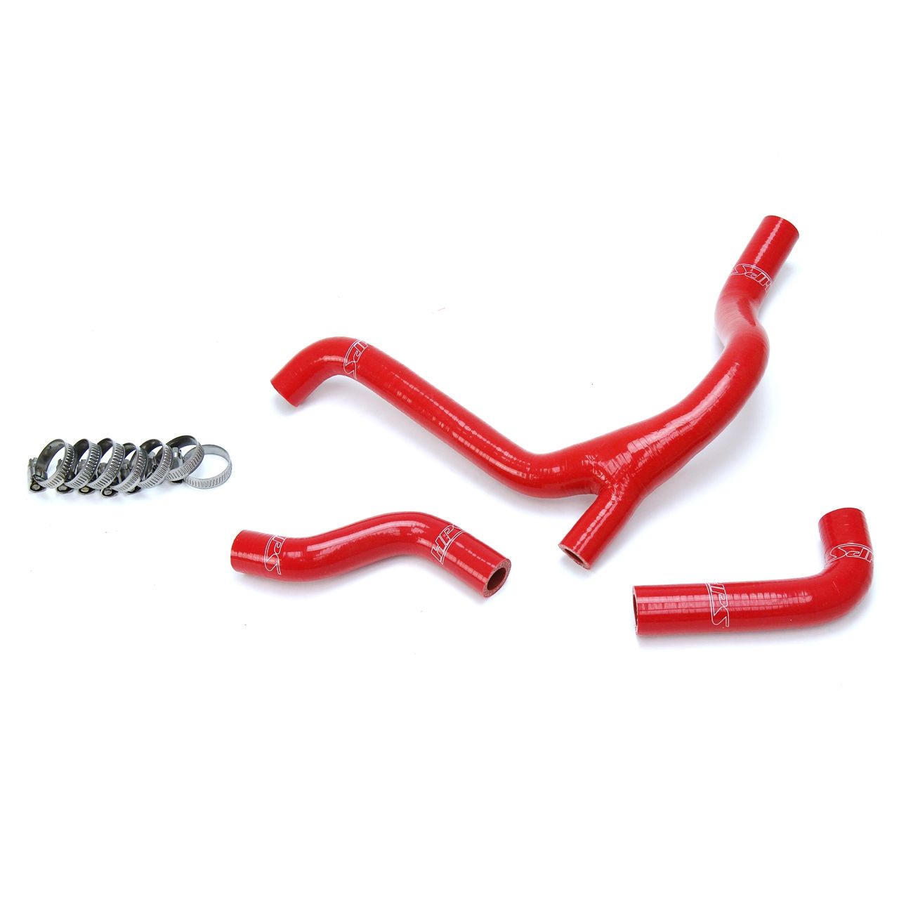 HPS Red Reinforced Silicone Radiator Hose Kit Coolant for Suzuki 07-09 RMZ250