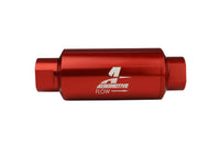 Thumbnail for Aeromotive In-Line Filter - AN-10 size - 40 Micron SS Element - Red Anodize Finish