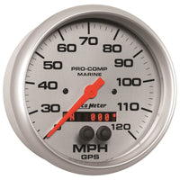 Thumbnail for Autometer Marine Silver Ultra-Lite 5in 120mph GPS Speedometer