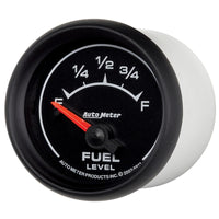 Thumbnail for AutoMeter Gauge Fuel Level 2-1/16in. 0 Ohm(e) to 90 Ohm(f) Elec Es